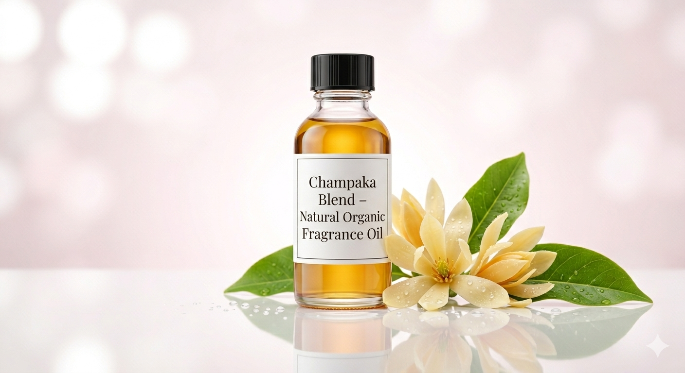 Champaka Blend / Lux – Natural Organic Fragrance Oil | Exotic Floral Perfume Ingredient
